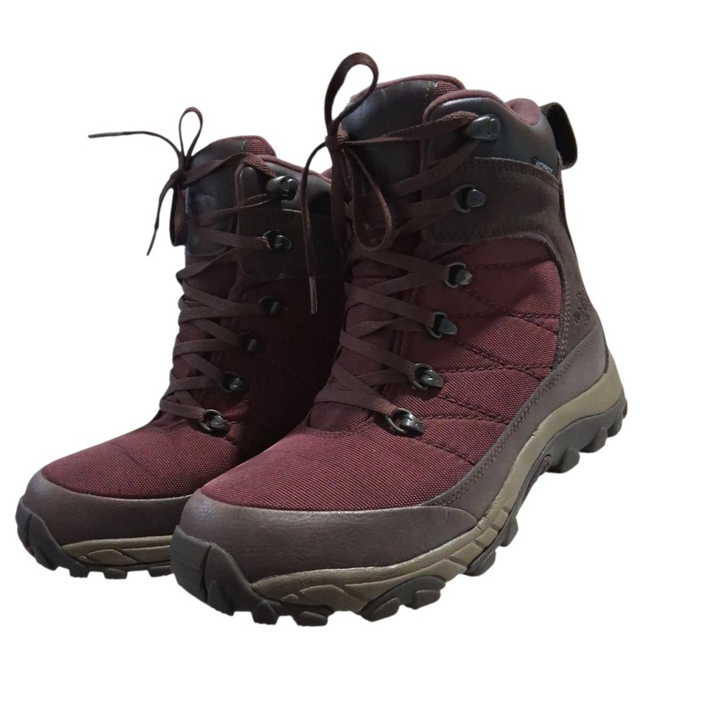 The North Face Chilkat Leather Mens size 7 Insulated Hiking Camping Snow Boots